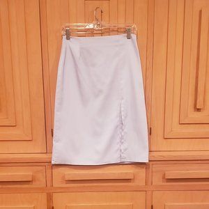 Sky blue Italian pencil skirt